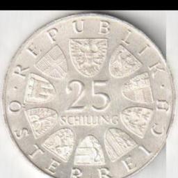 monete argento Austria 25 scellini 1968 scorrendo le foto trovate tutti i dettagli
Ritiro a mano Torino nord Borgo Vittoria, eventuali spese di spedizione€8 con corriere tracciabile, entro 2 giorni lavorativi.