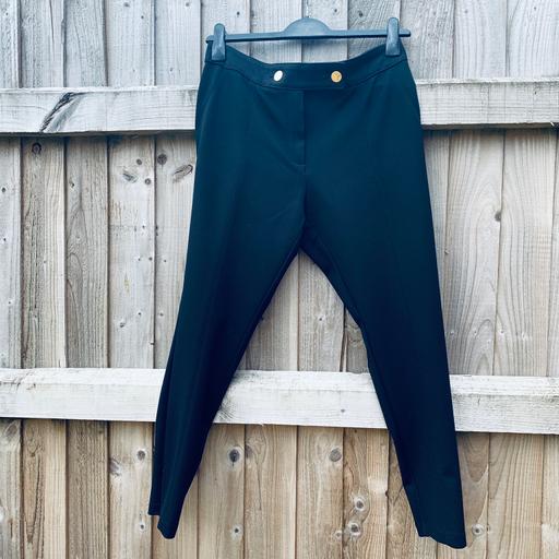 Buy & Sell Staffordshire Stoke-on-Trent - Photos for F&F Black “designer inspired” black trousers