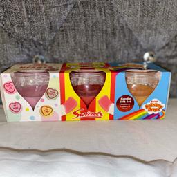 Brand new set of 3 Swizzels and Chupa Chups candle gift sets 
£4 Each 
Collection or local delivery for a small charge