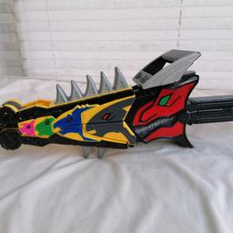 My son is selling is Power Ranger Dino SPIKE BATTLE SWORD

Comes with one Dino Charger

POSTAGE £5 ON TOP