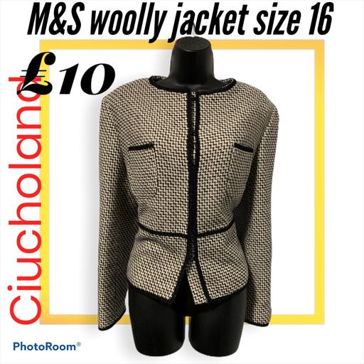 Buy & Sell West Midlands Birmingham - Photos for M&S woolly jacket size 16 excellent condition