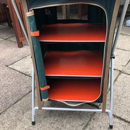 Quechua storage unit from decathlon, great piece of camping furniture for extra storage. In good condition.
£50 new from decathlon