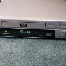 Crown dvd player

also plays audio CDs and MP3 CDs

with remote, not pictured because i forgot to take a picture of it

mains cable and plug

digital colour display

features opitcal out, can be used as a transport