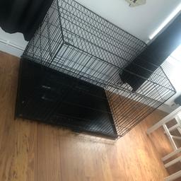 Large dog cage. No longer needed. Collection from Great Wryley