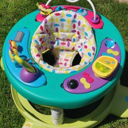 Mothercare 360. walker (makes sounds, lights etc)
Mothercare Cot Changing top (soft top)
Fisher price bouncer chair (vibration and sounds)
Boppy Nursing Pillow

£8 for ALL 4 items! total bargain

collection rm3