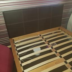 Free king size bed in a fair condition.