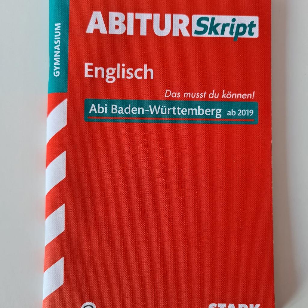 ABITUR Skript Englisch Abi BW STARK in 76327 Pfinztal for €4.50 for sale Shpock