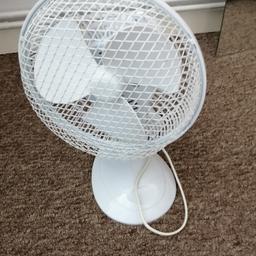 Small electric fan hardly used