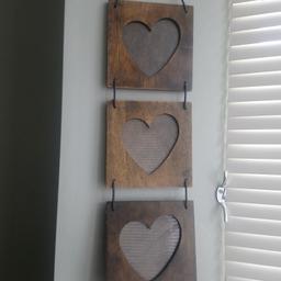 From next hanging wooden picture frame.
Collection only