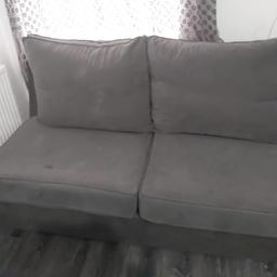 sofa bed coulor grey length 150cm
width 90cm