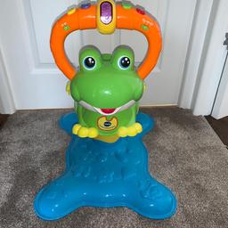In very good condition only used once as little one didn’t like it
Has lights and sounds
Any questions please ask