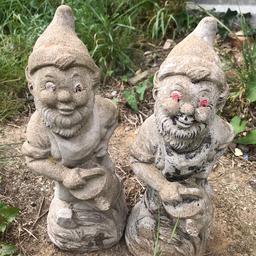 Two heavy stone ornaments.
Collection only from CR2 8HR.