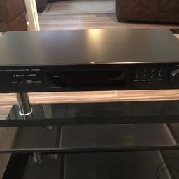 Denon TU- 260LII precision audio component/ am/fm stereo tuner
Very good condition, has slight marks at end which can be seen in pics which does not affect the tuner.
Wires included but no remote
Buyer to collect, or delivery will be an extra charge depending on the weight 
