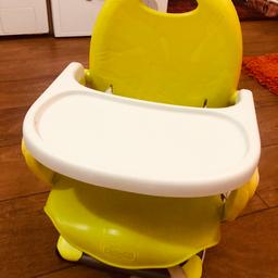 Hi there I am selling a nearly new baby feeding chair which is very good condition 
Smoke and pet free home 