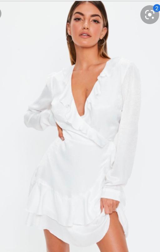 Buy & Sell West Yorkshire Leeds - Photos for Miss guided white satin dress