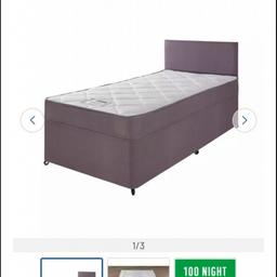 Next to new
Single bed