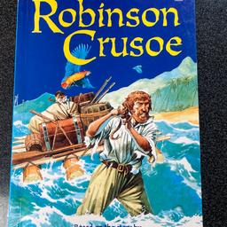 Robinson Crusoe
Usborne Young Reading book
Paperback 
Excellent condition 

Can be collected or sent for postage fees