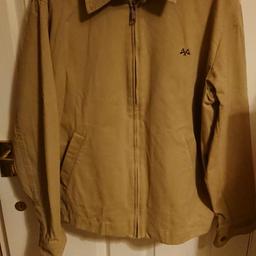 large mens Burberry jacket. camel coloured. lovely jacket only worn once. 
collection moreton.