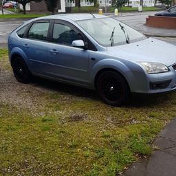 ford focus 1.6 ti-vct 115000 miles recent hand brake shoes,service,rear arm brushes, 17inch alloys with good tyres ,wind deflectors half leather interior got slight graze to rear passenger side as shown in picture plenty off mot left £650 IF GONE BY WEEKEND GETTING A CHEAP FOCUS TITANIUM 