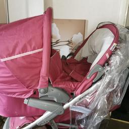 Hauck travel system
Good condition
Been in storage so needs a good clean
Comes with rain cover and matching changing bag
Collection only dy2