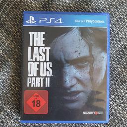 Angeboten wird das Spiel The Last of Us 2 für die PS4.
Alles im neuwertigem Zustand.
Abholung oder Versand. Versandkosten trägt der Käufer. Barzahlung oder Vorkasse.

Privatverkauf - keine Rücknahme oder Garantie.

Bei Fragen, fragen.