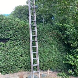 15ft ladder which extends another 15ft - 30ft total
A lot of life left in them