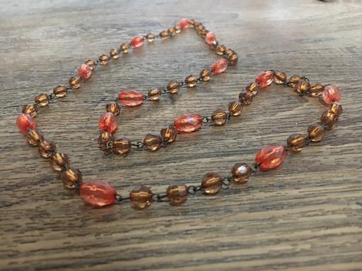 Buy & Sell Merseyside Sefton - Photos for Bronze and Orange Beaded Necklace