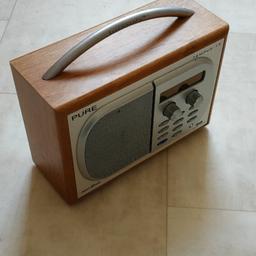 Tempus 1

with mains cable and plug
retractable aerial
have both DAB digital and fm radio tuners

surprisingly good sound from a small radio
wood finish

demo available from a social distance and collection