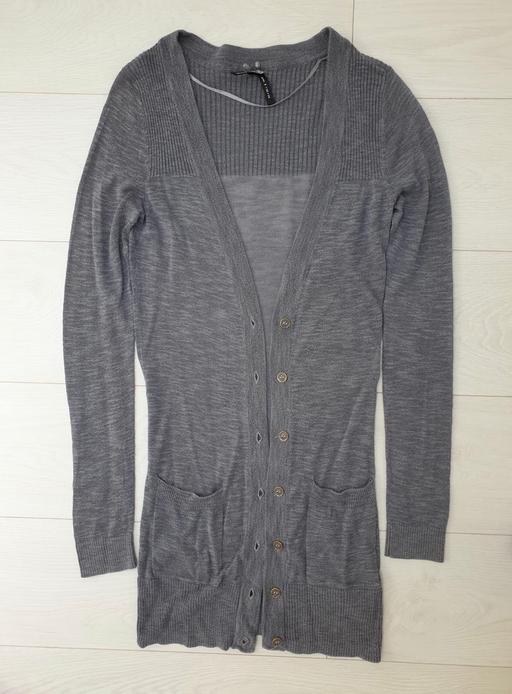 Buy & Sell West London Hillingdon - Photos for Primark grey long lightweight cardigan uk 8