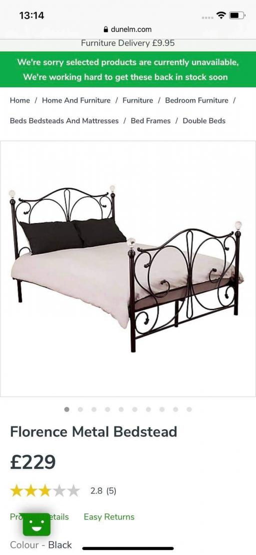 Buy & Sell West Midlands Birmingham - Photos for bargain! offers on as new Florence bed base