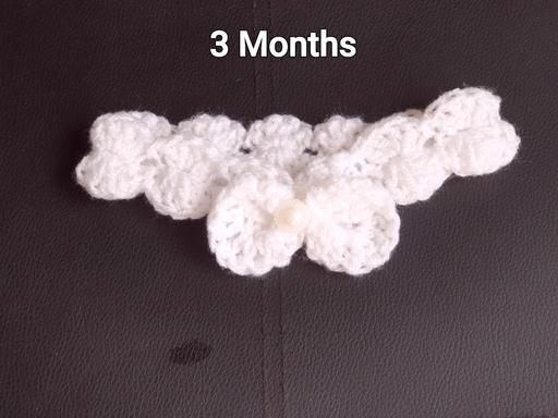 Buy & Sell West Midlands Solihull - Photos for 3 Months Crochet HeadBand with Bow Button