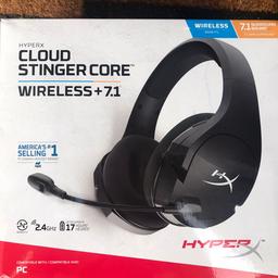 HyperX Cloud Stinger Core Wireless + 7.1 gaming headset £60
Wireless Xbox One Controller in Grey - £50 SOLD
USB Bluetooth 4.0 Adaptor - £10

These are all brand new and sealed.

Collection BD4 or may deliver locally