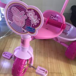 New toddlers bike
Can be pushed by a adult
Pink
Great gift