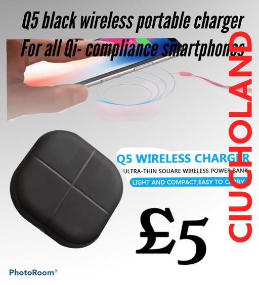 Buy & Sell West Midlands Birmingham - Photos for Q5 black wireless charger power bank new