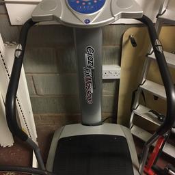 Fully working vibro plate machine for toning up and weight loss