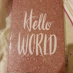 Sparkly Pink Notebook. 
Condition is Brand New