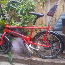 Raleigh chopper 'the hot one' special edition
6 speed
nice modern day retro chopper in good condition but has the odd scratches

I'm Whitby North Yorkshire area
Google maps
UK mainland postage available at cost