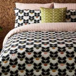 Orla kiely bedding set with matching pillow cases double. been used a few times. boxed. can post for postage. no offers