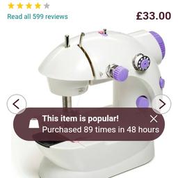 Mini sewing machine Hyundai great condition like new only used a handful of times offers welcome 😊