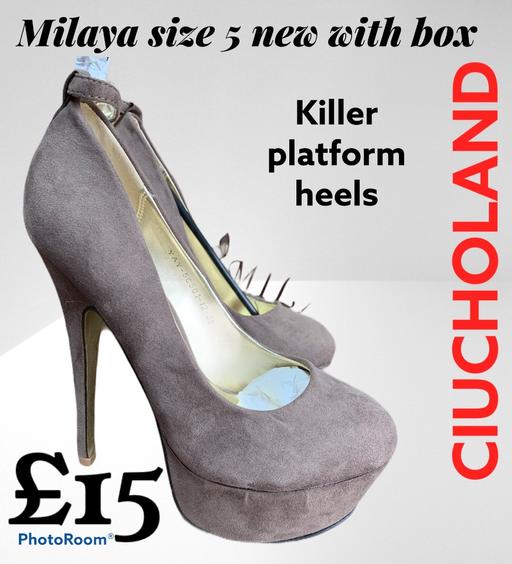 Buy & Sell West Midlands Birmingham - Photos for Milaya killer heels size 5 new with tags