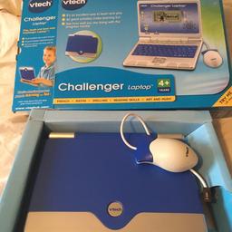 Child's vtech laptop
4 years +
All in perfect condition
Only used once but my son just isn't interested
Been taken out of box but is complete and has the instructions manual too.
