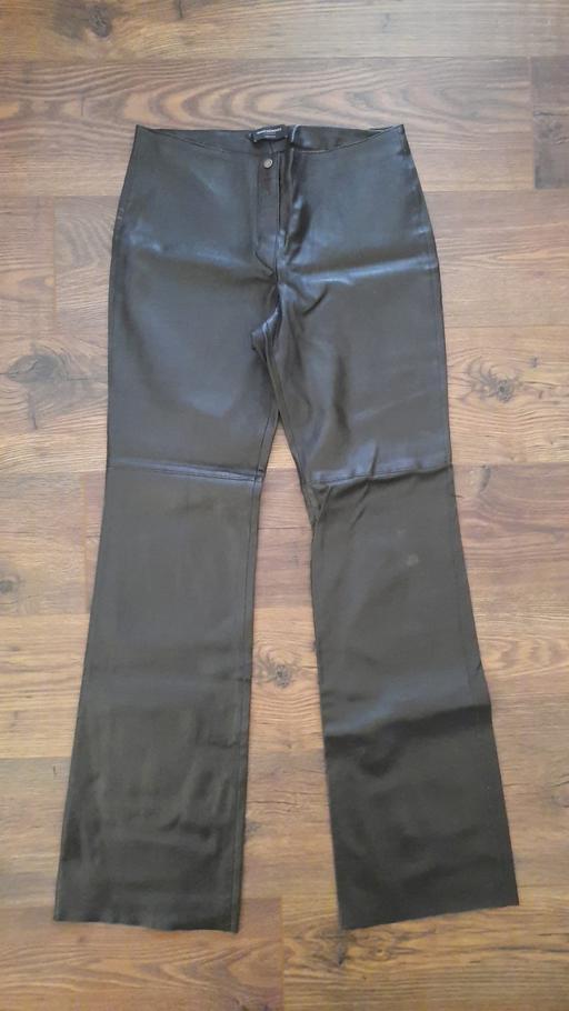 Buy & Sell West Midlands Birmingham - Photos for 44 12 brown leather Santacroce trousers