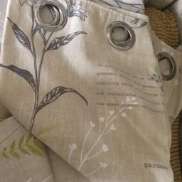 New without packet  Dunhelm fully lined curtains size 54 in x 45 in each curtain.Collect Padiham