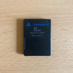 Verkaufe meine Memory Card für die PS2 in sehr guten Zustand.

Privatverkauf.