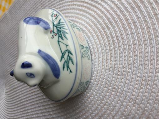 Buy & Sell Devon Torridge - Photos for Vintage PANDA trinket box. Ceramic