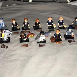 Harry Potter and fantastic beasts mini-figures. 
Whole set for £10 (cost me £4 each)😂 
Can do individual ones too.