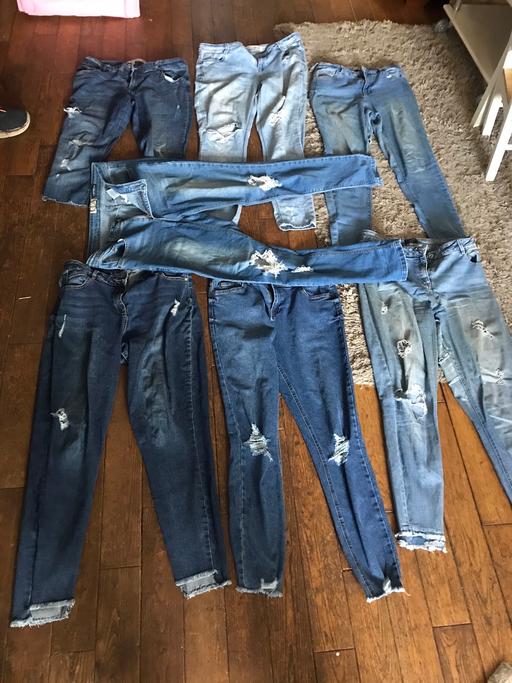 Buy & Sell Warwickshire Nuneaton and Bedworth - Photos for Seven pairs Denim jeans size 14