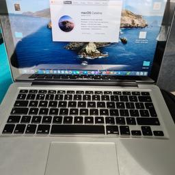 spec of the macbook is in the pictures, everything  works as it should with no faults, comes with original charger, just no longer used, there are age related marks nothing to effect anything from working NO PAYPAL NO POSTAGE OUT UK