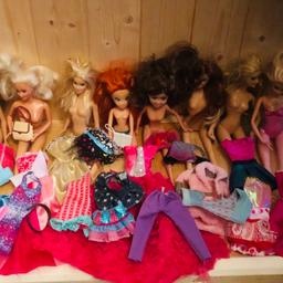 Barbies dolls and others plus clothes and accessories, big bundle , collection collection WS10 0JJ