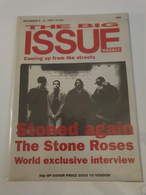 Buy & Sell South East London St Paul`s Cray - South East London - Photos for The Big Issue Stone Roses Exclusive 1994